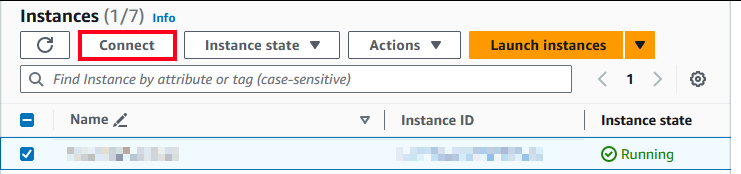 Capture d'écran AWS Connect