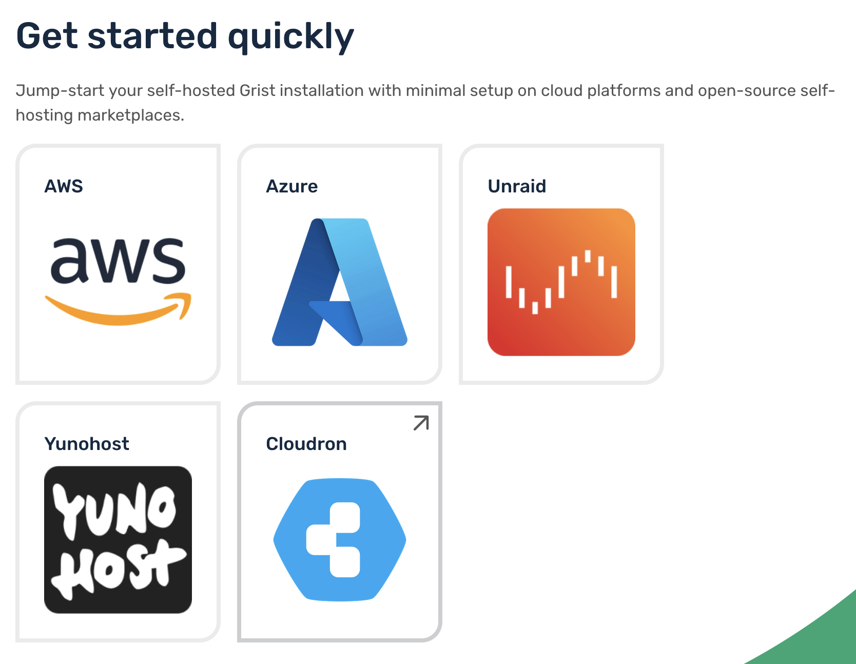 Grist on Cloudron