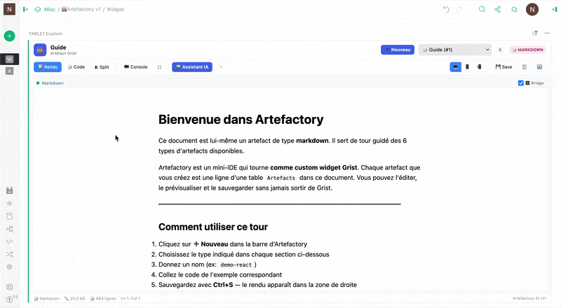 Artefactory